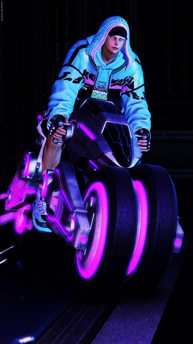 charsiu840's tweet photo. I recently bought the Air-wheeler A9 🏍 
It's so much fun to ride and it suits my outfit very well 💙 💜 https://t.co/b8MMAu2X6M