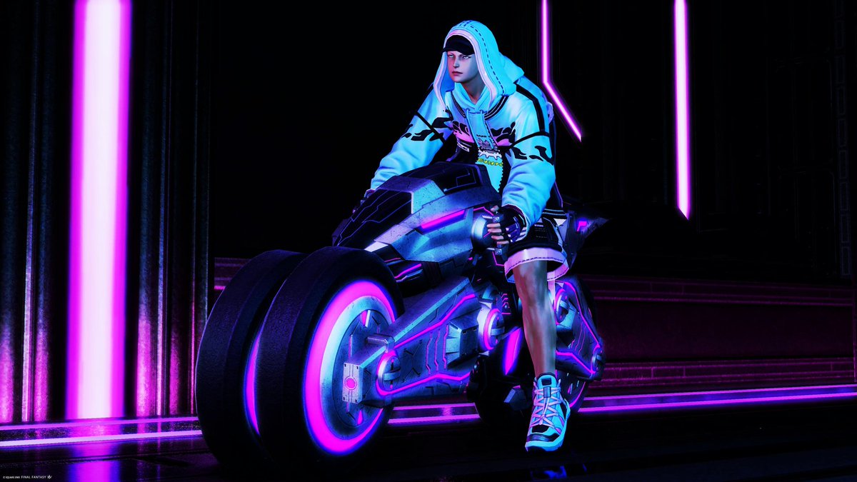 charsiu840's tweet photo. I recently bought the Air-wheeler A9 🏍 
It's so much fun to ride and it suits my outfit very well 💙 💜 https://t.co/b8MMAu2X6M