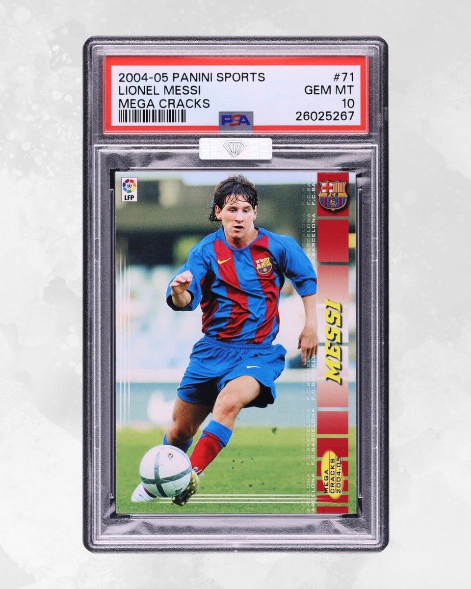 BREAKING: This rare PSA 10 rookie card just became the first $1M+ Lionel Messi trading card in history.

We’re excited to announce that we recently brokered this record-setting private sale.