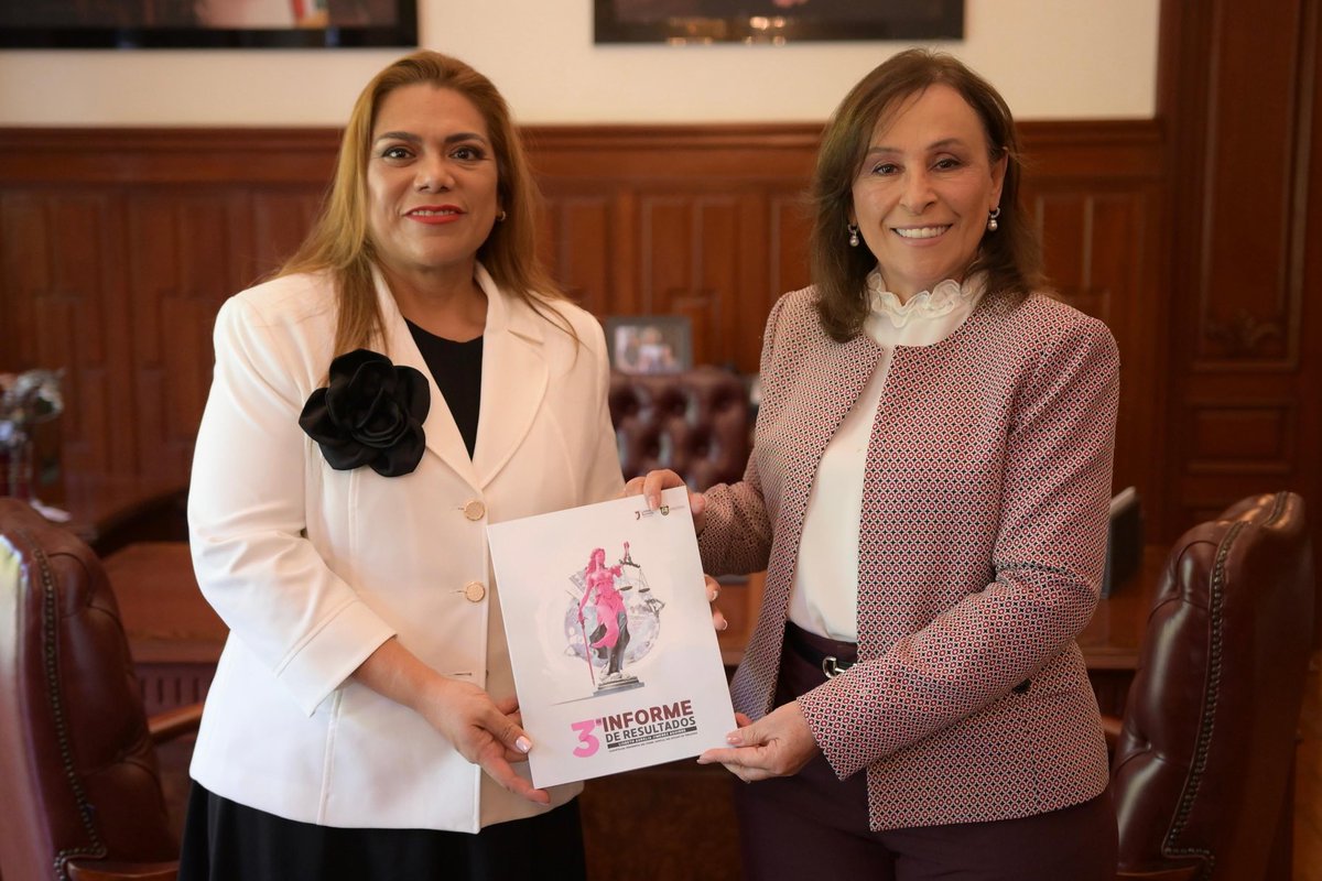 Recibí el tercer informe de resultados de la magistrada presidenta Lisbeth Aurelia Jiménez Aguirre, donde reporta el trabajo del poder judicial del estado hasta el 31 de agosto que finaliza el encargo.

Agradezco su apoyo y coordinación para fortalecer la justicia en Veracruz.