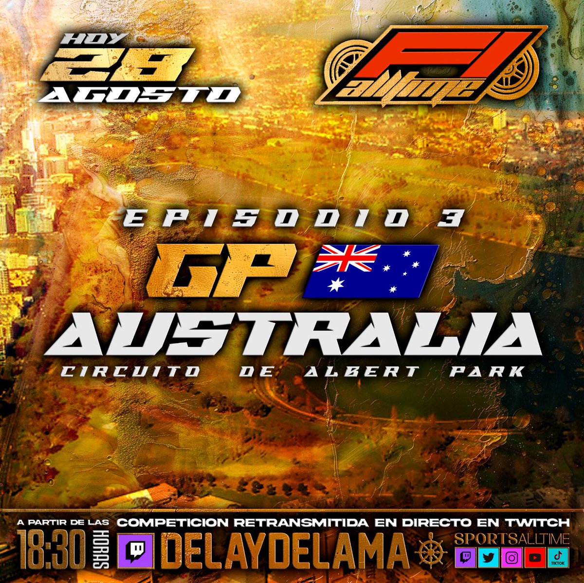 m.twitch.tv/delaydelama

Ya estamos en DIRECTO!!

Veniros a vivir la magia imposible sobre cuatro ruedas!! 

CoMeOn!!!

🙌😄🏁🏎️🌟