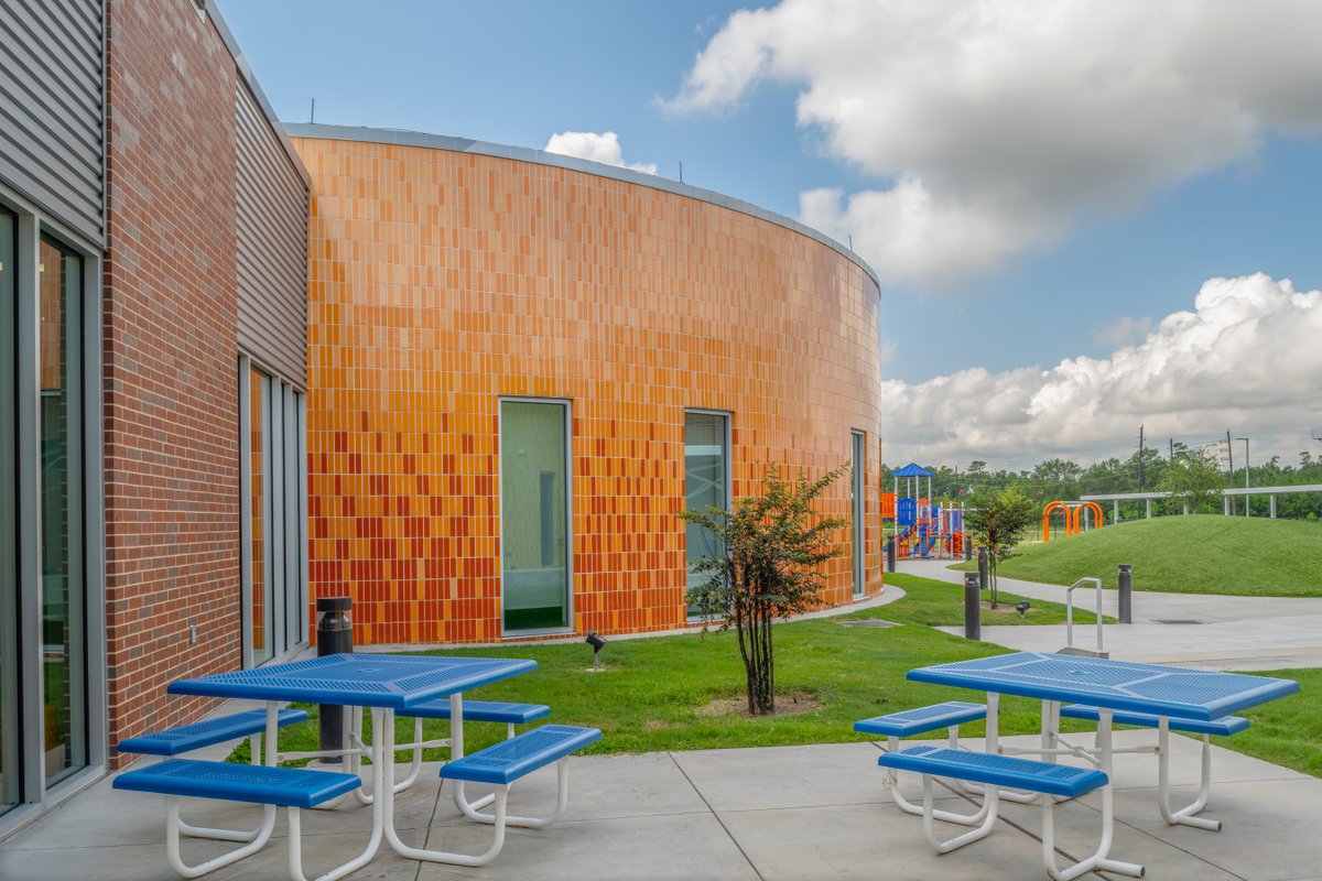 🔔 School's back in session, and Acme Brick is celebrating! Our products are featured on thousands of schools nationwide, offering both durability and style. Check out a few of our recent favorite school projects showcasing products from Acme Brick Tile &amp; Stone. #BackToSchool