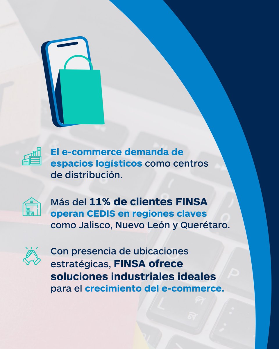 FinsaIntl's tweet image. En #FINSA, desarrollamos infraestructura industrial lista para responder a las exigencias del comercio digital. Ofrecemos espacios flexibles ideales para #CDIs. Además, respondemos a esta transformación con certificaciones #LEED y naves industriales altamente conectadas.
