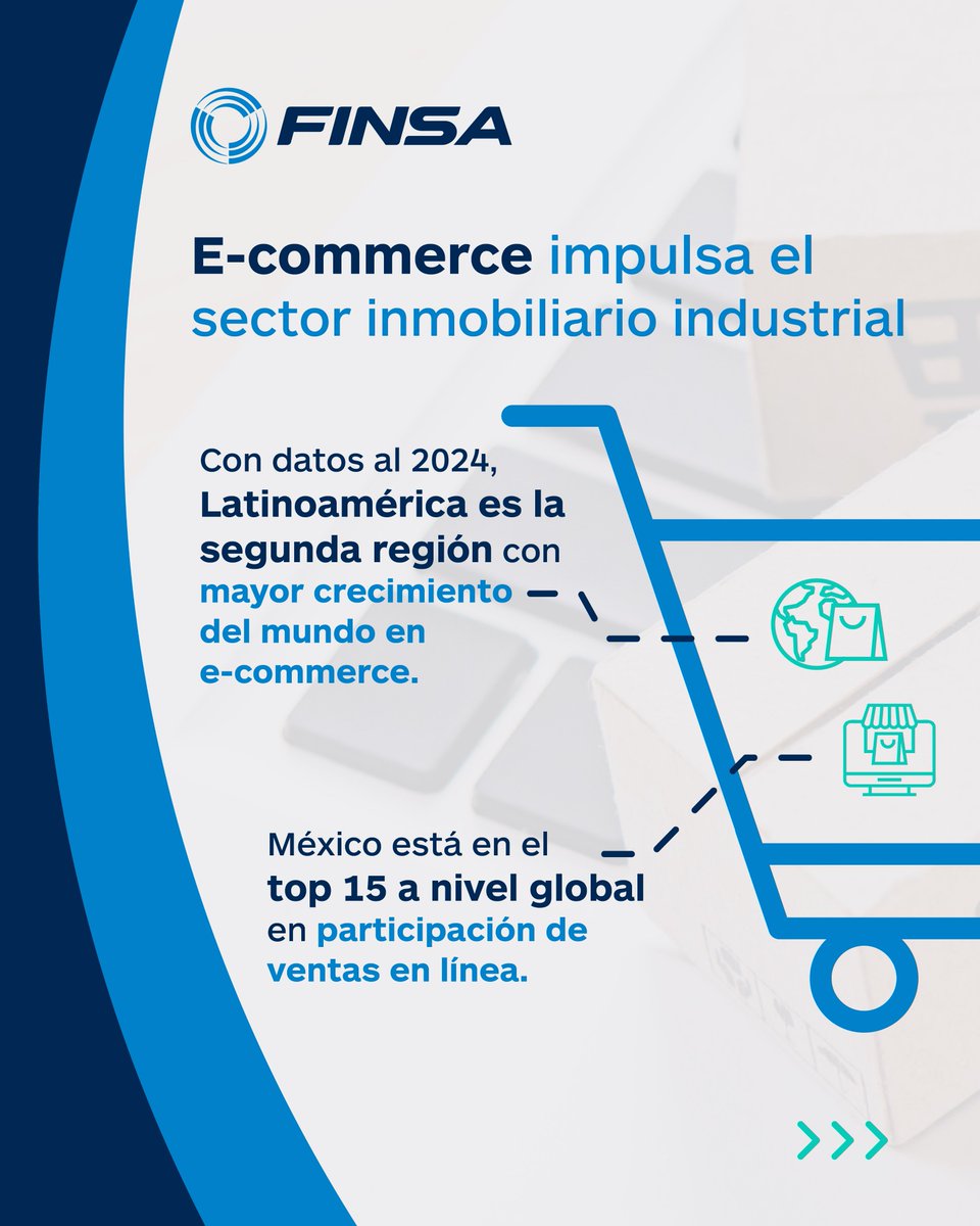 FinsaIntl's tweet image. En #FINSA, desarrollamos infraestructura industrial lista para responder a las exigencias del comercio digital. Ofrecemos espacios flexibles ideales para #CDIs. Además, respondemos a esta transformación con certificaciones #LEED y naves industriales altamente conectadas.