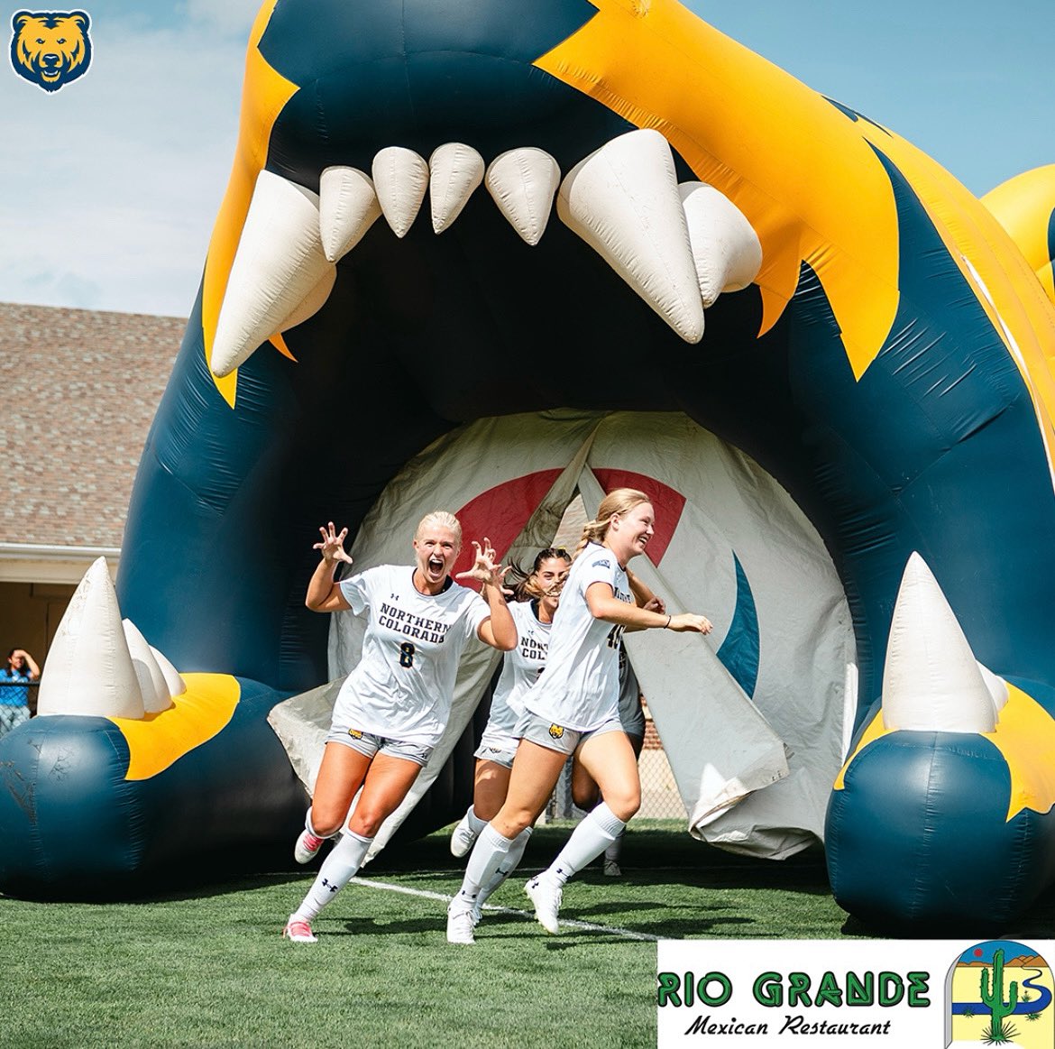 UNCBearDen's tweet photo. Do you know why we love Thursdays?

Catch UNC Soccer at Jackson @7pm and follow it up by visiting The Rio Grande Mexican Restaurant for College Night! 

#RioMoment https://t.co/7nnaXmNn6B