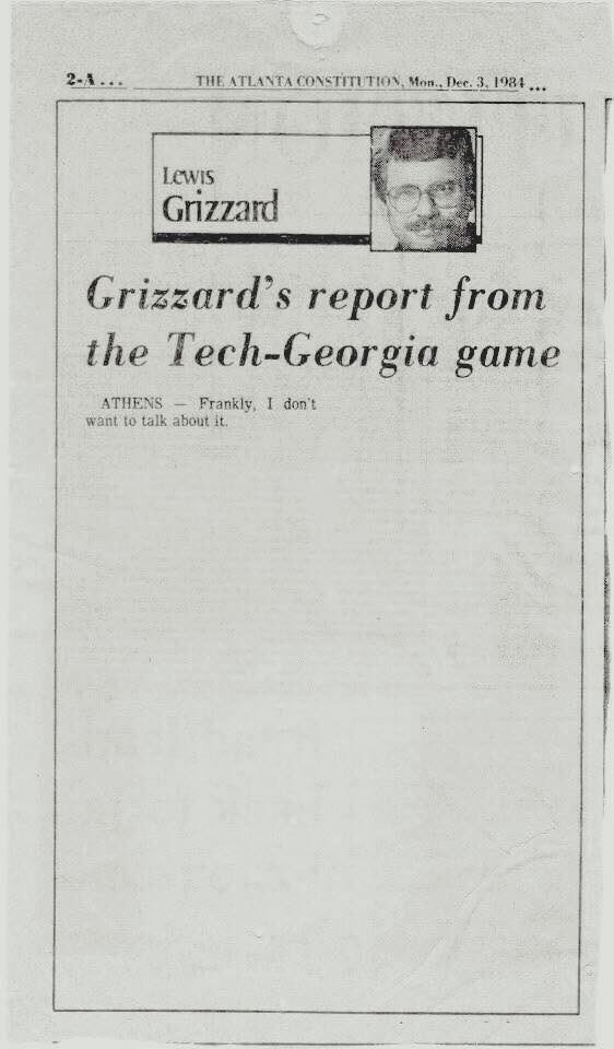 With the AJC dropping its print edition, I feel compelled to share one of the greatest moments in print design history