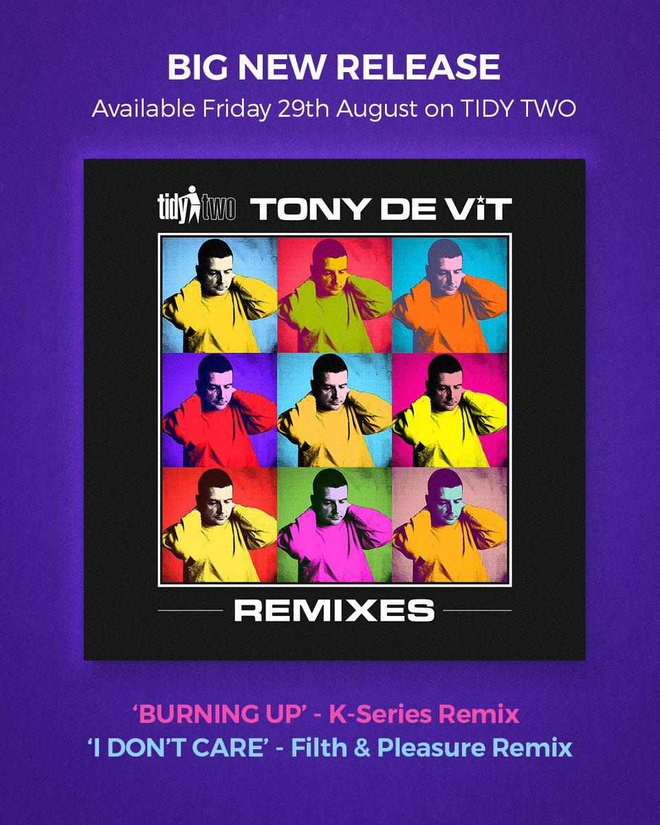 Tomorrow - BIG RELEASE on Tidy Two. You have been warned.