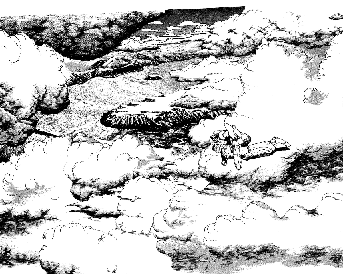 PhoeyX0X0's tweet image. Ishikawa&apos;s greatest strength to me are his double paged wide shots. #GetterRoboGo #Manga #1980s #Blackandwhite