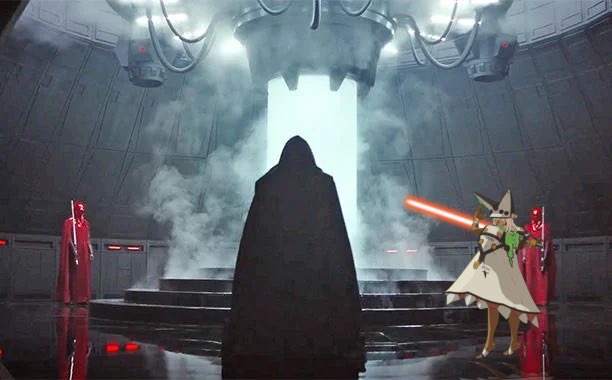 This is the second fastest honorary promotion I have ever been bestowed. Thank you, Darth Vader.