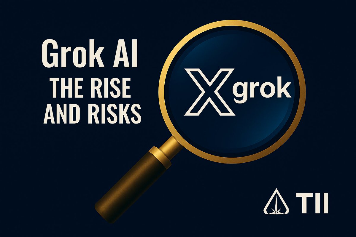 ⚡️ Grok AI: Bold. Creative. Controversial.

🚀 From memes, to truth and misinformation, this chatbot is reshaping how AI interacts with social media. 

🔍For investigators, limitations are real &amp; trust is at stake.

📖 Read more: linkedin.com/pulse/groks-ri…

#AIethics #OSINT #GrokAI