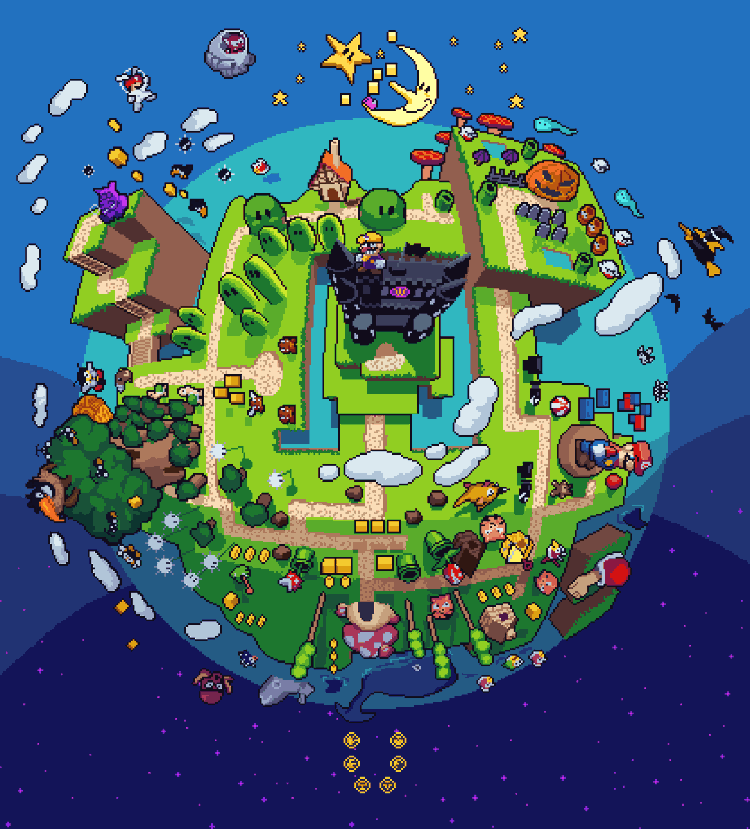 Super Mario Land 2 6 golden coins