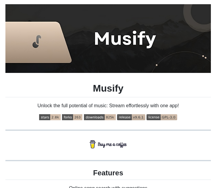 open source music streaming app with offline mode and no ads