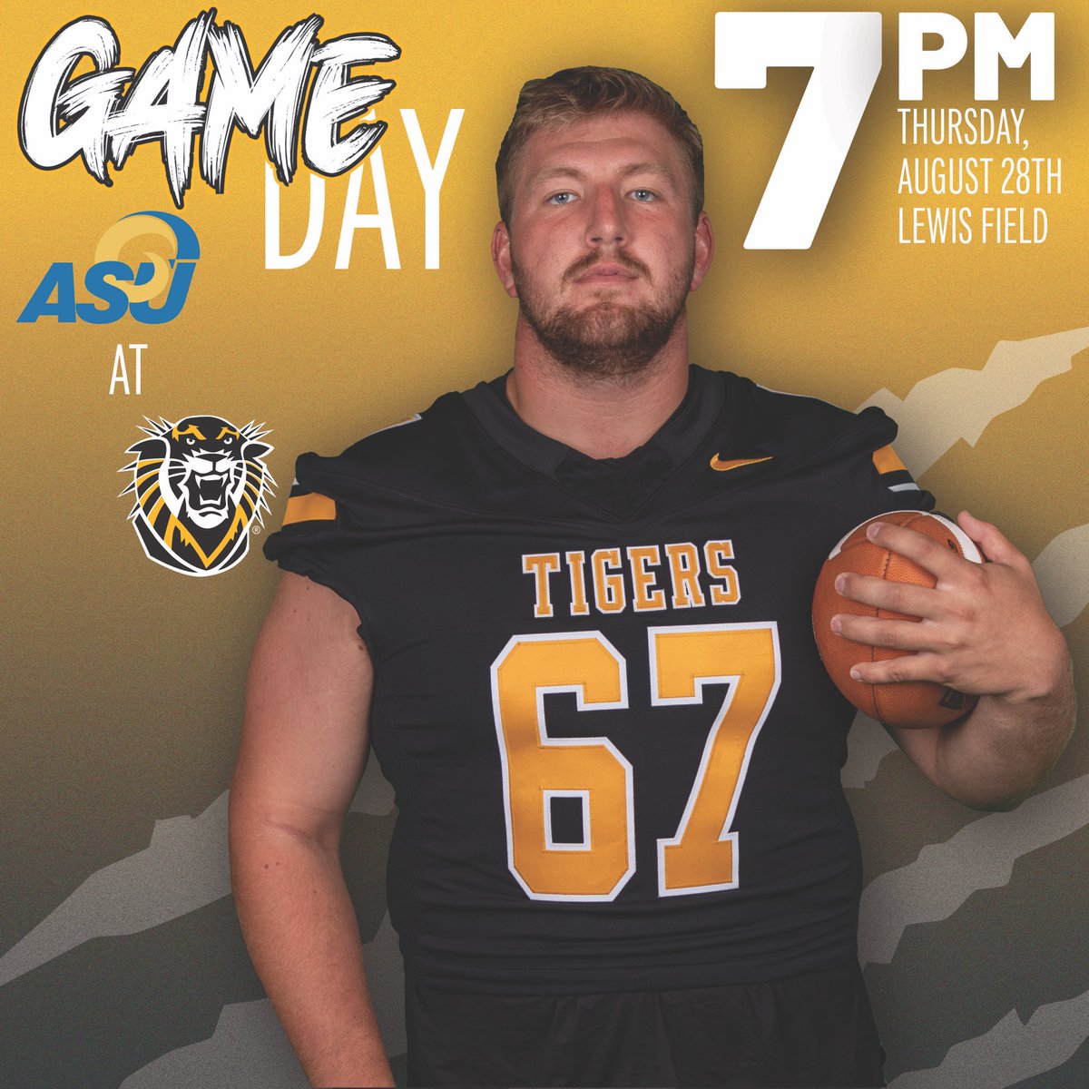 2025 <a href="/FHSUFootball/">FHSU Football</a> season starts tonight at Lewis Field! 
#DefendtheFort