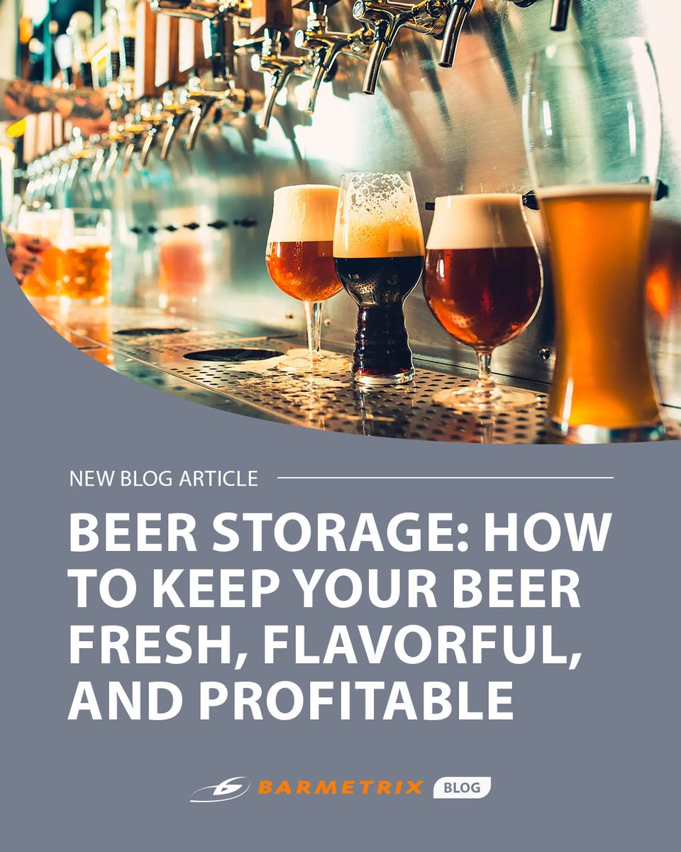 Barmetrix's tweet image. Most bars don’t lose beer from over-pouring.
They lose it to warm kegs, dirty lines, &amp;amp; bad habits.
Want to protect the yield before the pour?

📖 Read: The Beer Storage Guide Every Bar Needs
barmetrix.com/blog/beer-stor…

#DraftSystem #BarTips #BeerStorage #HospitalityOps #Barmetrix