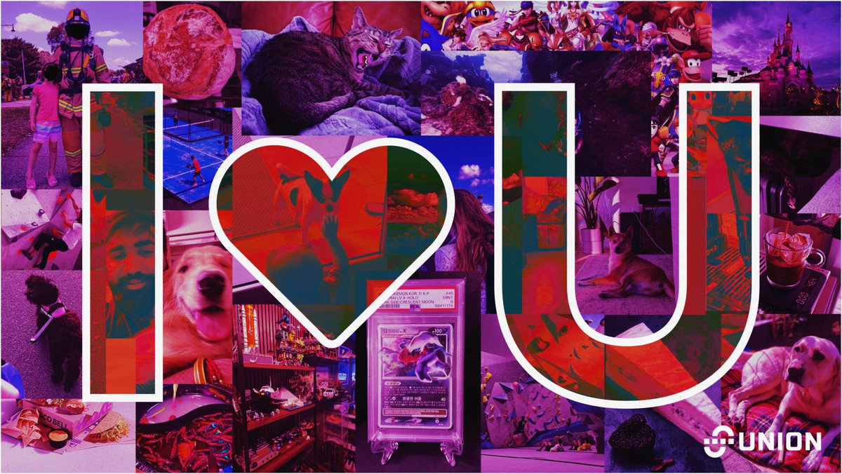Union luvs U ❤️

Now it's your turn. Tell us what u love, and why. It can be a hobby, a beloved item, a tasty food, or your favorite person.

Post a photo, a video, or a shout-out with #ILuvU, then tag 3 frens to do the same. Let's grow the Union community with luv.