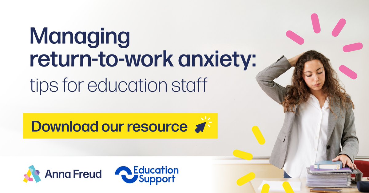 If you work in education and you're feeling the back to school nerves, you're not alone.

We got together with <a href="/EdSupportUK/">👩‍🏫 Education Support 👨‍🏫</a> to put together expert-led ways to manage return-to-work anxiety. Whether you're already back or starting soon, we hope this helps: 
orlo.uk/5IeKJ