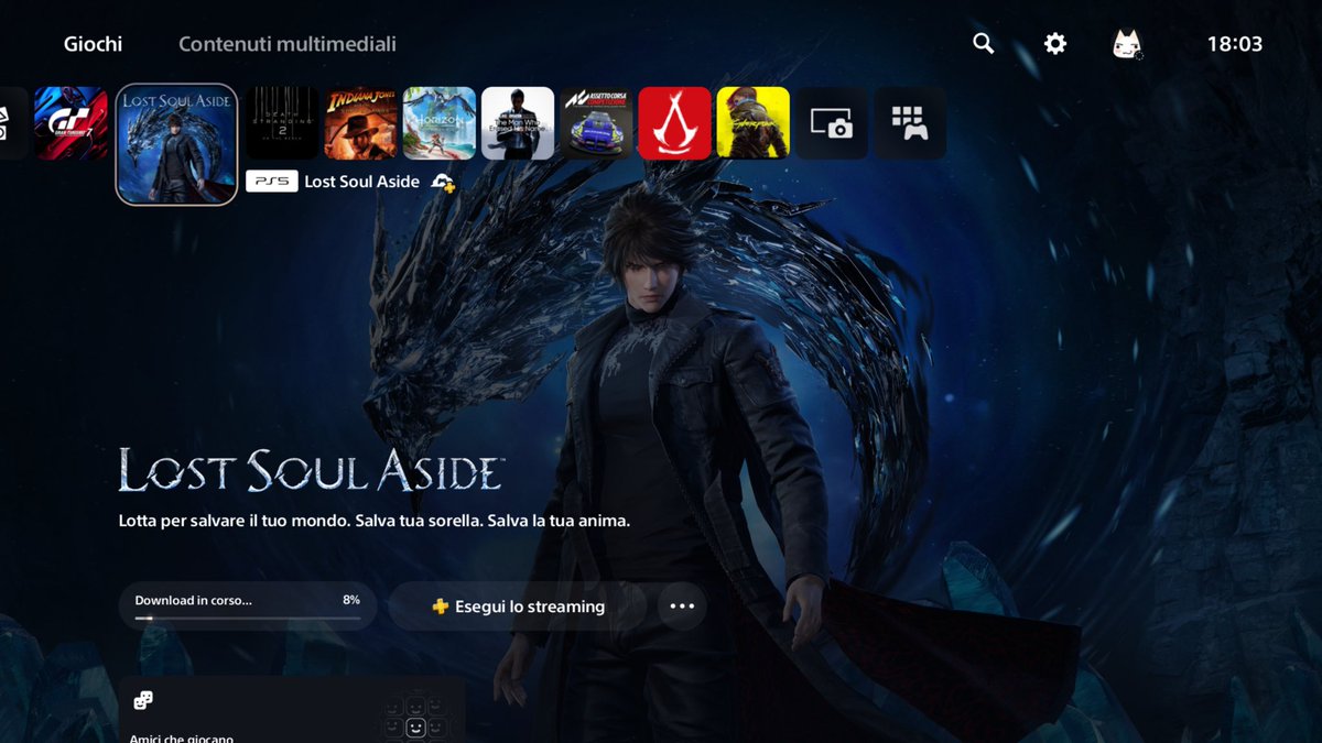 Later tonight I’ll try Lost Soul Aside
#lostsoulaside