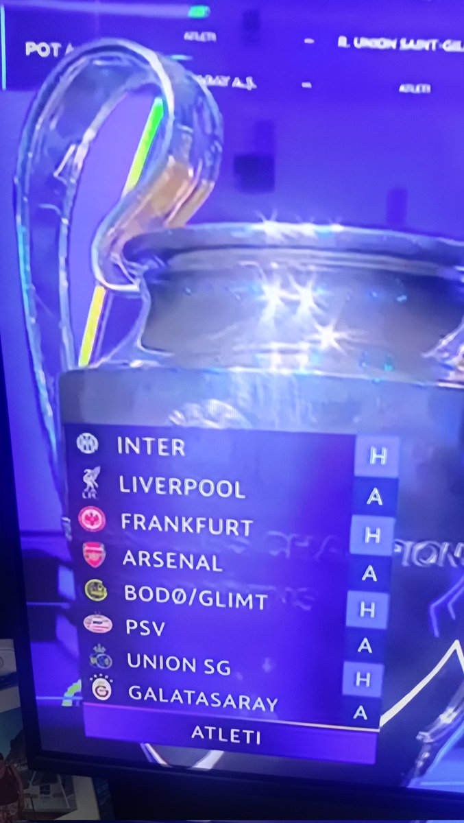 pAtleticaVA's tweet photo. Ya tenemos rivales de champions https://t.co/x6zdW2AzmT