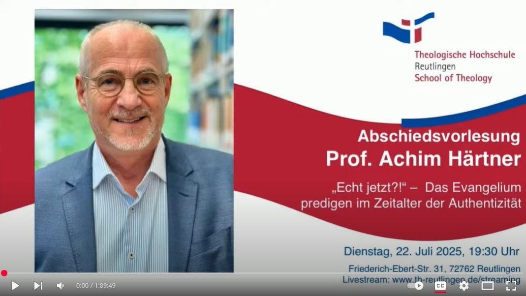 The Foundation staff were blessed to be part of the retirement celebrations for Prof. Achim Härtner, E. Stanley Jones Professor of Evangelism at Theologische Hochschule Reutlingen for over 30 years! buff.ly/0iyQAIM