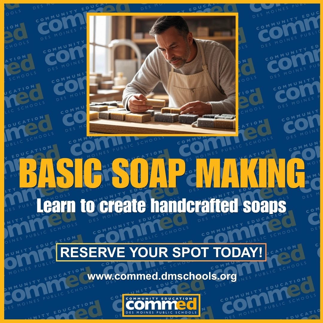 DMPSCommunityEd's tweet image. 🧠 Learn, Create, Empower!

✨ DMPS Community Education offers it all!

commed.dmschools.org/programs/adult…

#DMPS #LifelongLearning #DesMoines #CommunityEd