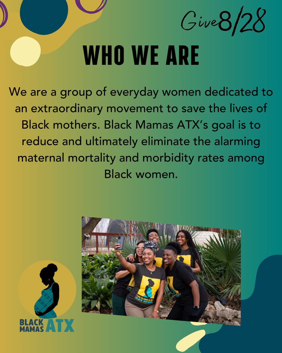 Right now, many families we serve are having a hard time getting enough food and keeping up with bills &amp; rent. Your donations will support our WARMTH Program (WrapAround Resources for Maternal Transformative Healing).

Donate today! give828.org/organization/B…

#BlackMamasATX #BMATX