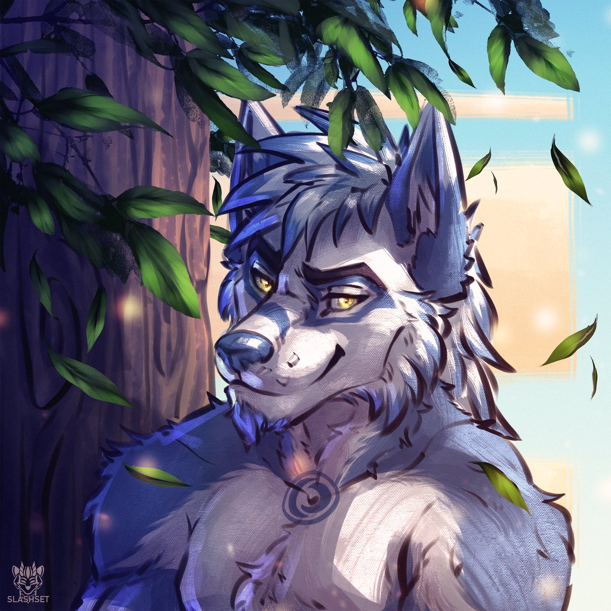 ☕️Ko-fi reward for Corwin and his golden gaze 💛

Trying new things✨

(OC : @/Corwin_the_wolf)