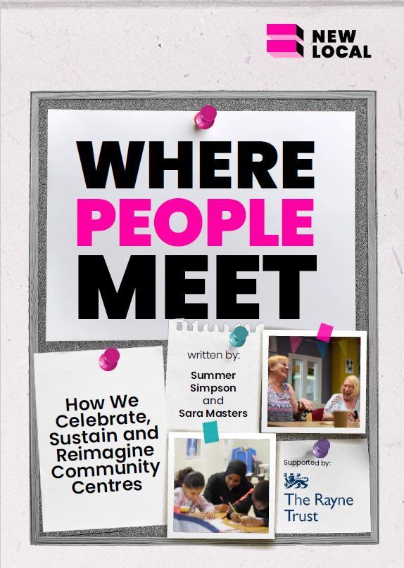 wearenewlocal's tweet photo. Our latest report calls for community centres to be protected and invested in as spaces that tie people together.

“For too long their value has been overlooked, their contribution pegged as a ‘nice to have’.”

https://t.co/CuPAlNyZAv https://t.co/KiTC8lW7H1