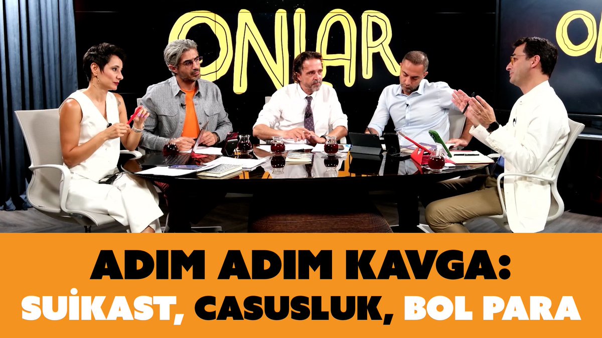 Bu akşam Onlar yayını saat 21.00’de başlıyor. Bomba haber dosyalarıyla canlı yayında olacağız. Bekleriz.