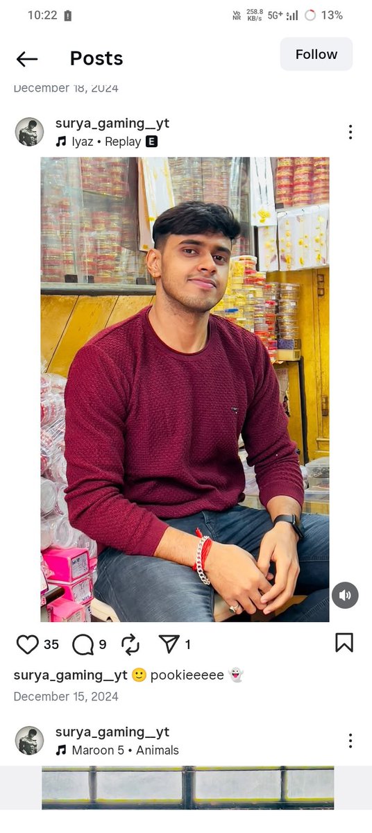 SUPPORTER OF REAL INDIANS (@sahilgamer75459) on Twitter photo सुरैया नाम का ये लड़का, इंस्टाग्राम पर मुसलमानों को मारने की धमकी दे रहा है! क्या इस देश में ये ही होगा अब, <a href="/Uppolice/">UP POLICE</a> <a href="/SPMurshidabad/">Murshidabad District Police</a> <a href="/SPMurshidabad/">Murshidabad District Police</a> <a href="/zoo_bear/">Mohammed Zubair</a> @berhamporetown 📢 arrest him as soon as possible सुरैया नाम का ये लड़का, इंस्टाग्राम पर मुसलमानों को मारने की धमकी दे रहा है! क्या इस देश में ये ही होगा अब, <a href="/Uppolice/">UP POLICE</a> <a href="/SPMurshidabad/">Murshidabad District Police</a> <a href="/SPMurshidabad/">Murshidabad District Police</a> <a href="/zoo_bear/">Mohammed Zubair</a> @berhamporetown 📢 arrest him as soon as possible