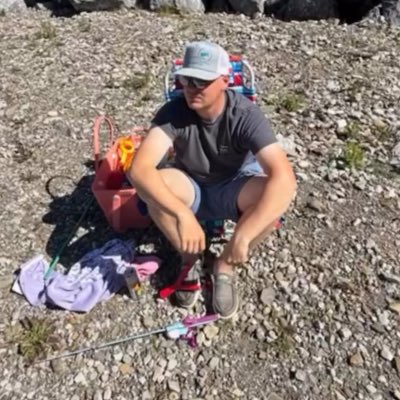 Summer is coming to a close. Here’s a pic of me looking at my kids destroying the fishing hole #NewProfilePic