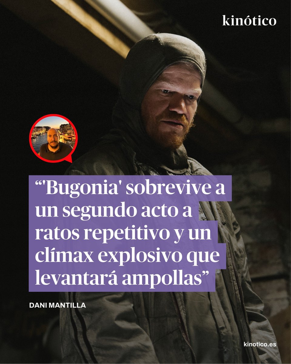 Kinótico (@kinotico) on Twitter photo 🗣️ "Stone salta al vacío una vez más de la mano de Lanthimos con un compromiso que va más allá de lo cosmético"
✍🏼 <a href="/danielmmantilla/">Dani Mantilla</a> ya ha visto 'Bugonia' y nos deja su crítica sobre lo nuevo de Yorgos Lanthimos
🔗 kinotico.es/opinion/2025-0… 🗣️ "Stone salta al vacío una vez más de la mano de Lanthimos con un compromiso que va más allá de lo cosmético"
✍🏼 <a href="/danielmmantilla/">Dani Mantilla</a> ya ha visto 'Bugonia' y nos deja su crítica sobre lo nuevo de Yorgos Lanthimos
🔗 kinotico.es/opinion/2025-0…