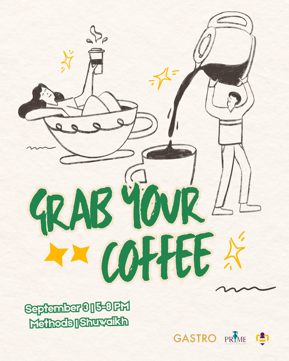 طلبة بريطانيا قهوتكم علينا ☕️

الطلبة المقبولين في مانشستر, هذي فرصة عشان تستفسرون وتسألون عن تخصصاتكم وعن الدراسة في مانشستر بشكل عام … واكيد بعد عشان نتعرف عليكم 😌

احنا موجودين للإجابة على جميع اسئلتكم واستفساراتكم بمختلف التخصصات 💜

Show this post to get your free drink!