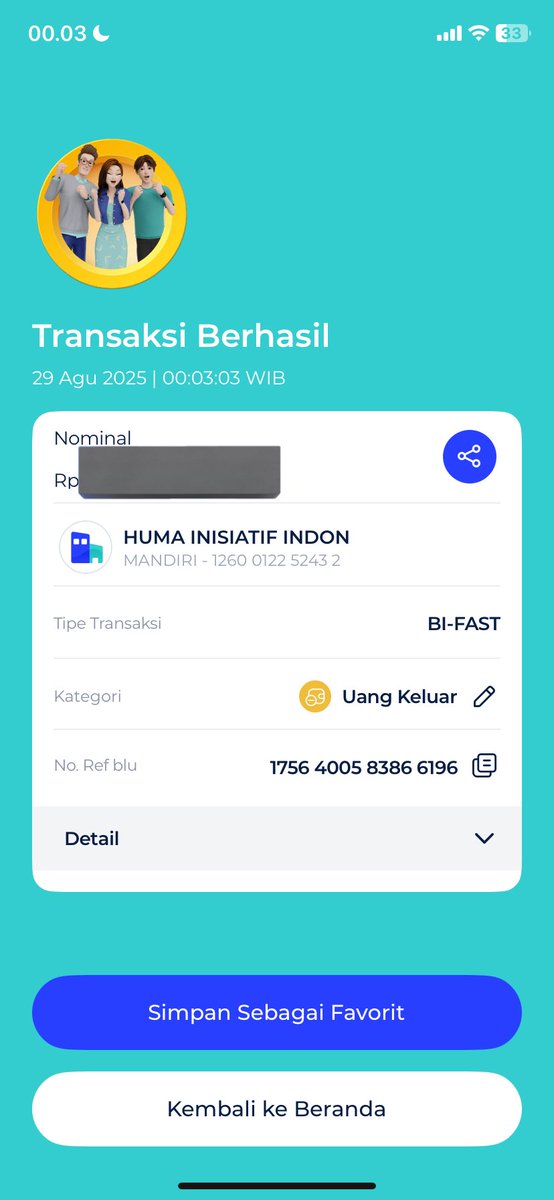 just info, semua uang donasi di paguyuban monyet udah disumbangkan ke sini semua. walaupun jumlahnya ga seberapa, seenggaknya bisa membantu dan berguna bagi yang sedang berjuang di sana. stay safe all ❤️