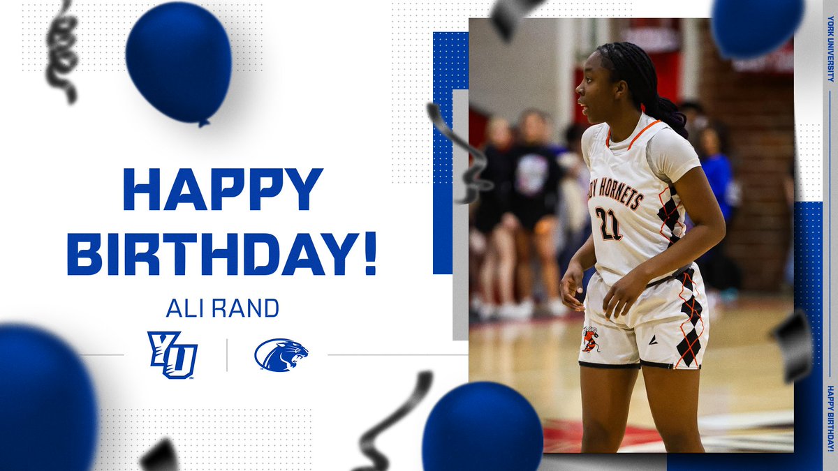 York University WBB (@yupantherswbb) on Twitter photo HAPPY BIRTHDAY to our freshman post player Ali Rand!! We thankful to be able to celebrate your special day with you! Enjoy your day! #birthdaygirl HAPPY BIRTHDAY to our freshman post player Ali Rand!! We thankful to be able to celebrate your special day with you! Enjoy your day! #birthdaygirl
