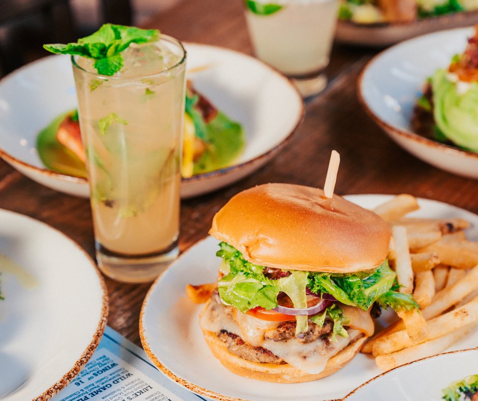 Fuel up before the party and grab a reservation for the dining room! Steps from the action, but not your typical bar food. 🍽️ 🍹 #Lukes32Bridge

Make Your Reservation Here: bit.ly/4mOjV2D..
