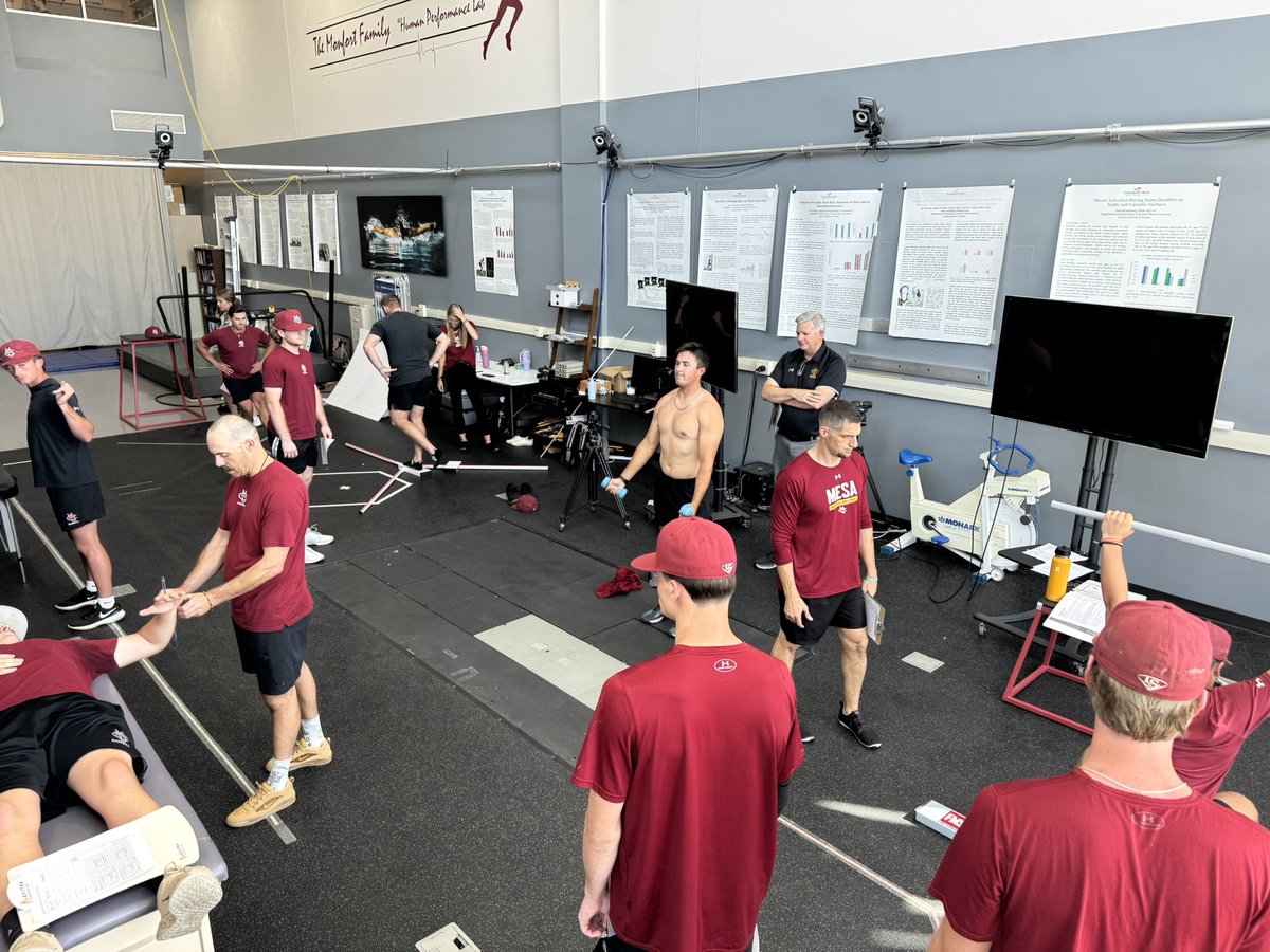 CMU Mavs Baseball (@cmumavsbaseball) on Twitter photo Pre-fall Pitcher screening using our cutting edge facilities in the Monfort Human Performance Lab. Thanks to our incredible doctors and staff for taking care of our student-athletes. World Class Baseball Exeperience 
<a href="/COMesaSportsMed/">Colorado Mesa Sports Medicine</a> 
#RumbleMavs #Thisistheplace🤘 Pre-fall Pitcher screening using our cutting edge facilities in the Monfort Human Performance Lab. Thanks to our incredible doctors and staff for taking care of our student-athletes. World Class Baseball Exeperience 
<a href="/COMesaSportsMed/">Colorado Mesa Sports Medicine</a> 
#RumbleMavs #Thisistheplace🤘