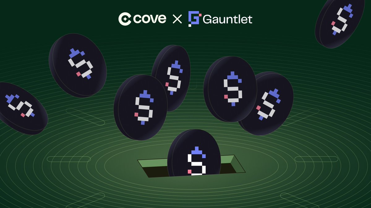 At Cove, the yield isn’t perfect by chance.

The gigabrains at <a href="/gauntlet_xyz/">Gauntlet</a> built us a rebalancing engine that actively tunes our baskets every day. 🔧

These daily optimizations are what deliver you higher, safe yield on Ethereum.