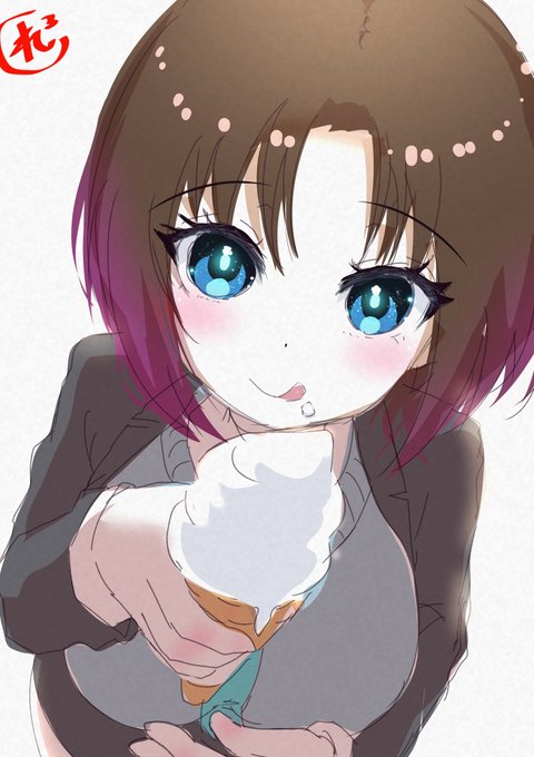 きょうの息抜きラクガキ
食べるか?? 