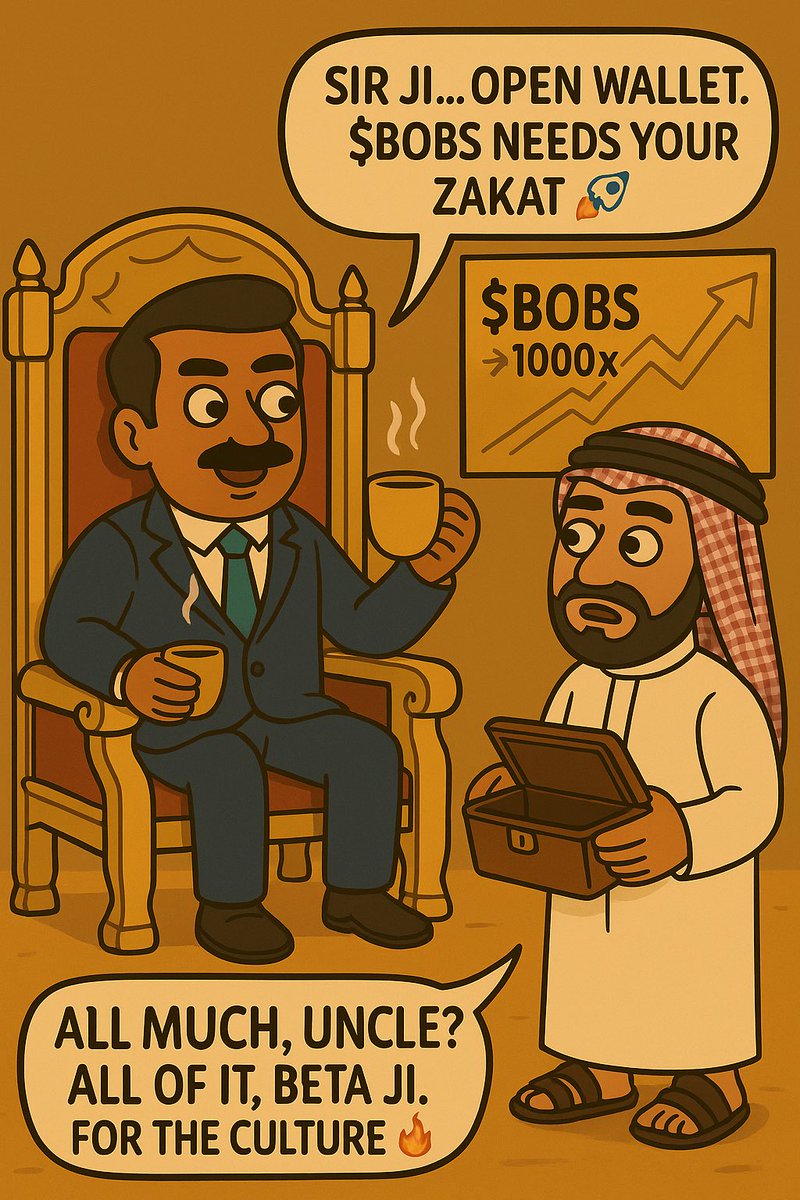 Bobsandvagene_o's tweet photo. @BinsaeedRashid says, I bring $COPE for the people ๐ฐ โฆ
Uncle replies, Habibi, keep your zakat in $BOBS โ real barakah is here โโจ๐
#SendBOBS #BOBSArmy #BOBSAndVagene #UncleApproved #MemeCoinKing #ArabCrypto #CryptoSouq #HalalProfits #BarakahCoin #CryptoHalal #CryptoFamily #CryptoLife #CryptoTrading #CryptoInvesting #CryptoCommunity #CryptoMeme #MemeToken #Solana #SolanaEcosystem #SOL #Ethereum #DeFi #DeFiCommunity #DeFiKing #Altcoins #MoonMission #ToTheMoon #WAGMI #100xGems #Next100x #CryptoWhales #CryptoCulture #CryptoHustle #CryptoMarket #CryptoRich #UncleKnowsBest