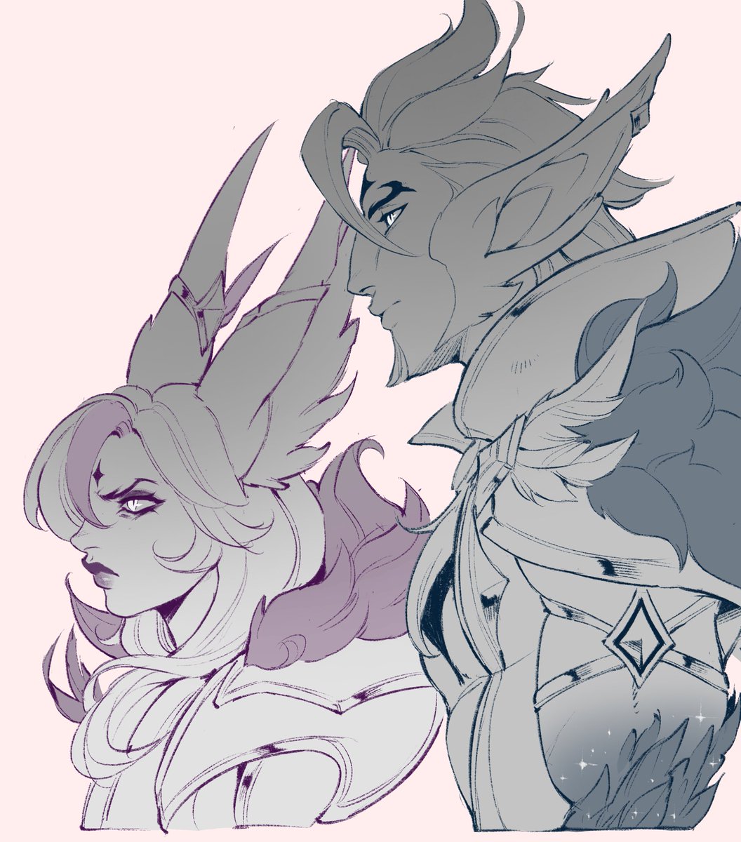 greeniris_'s tweet photo. Left behind… 

#xayah #rakan https://t.co/6oMgsRG0AQ