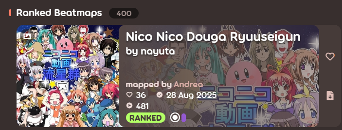 And so it finally happened, 400 ranked! Thanks everyone for joining this amazing collab and thanks to everyone for the huge support as always throughout the years, love you guys! <3