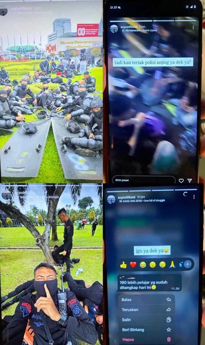 Pascazl's tweet image. orang tolol setolol tololnya. 

#polisipembunuh