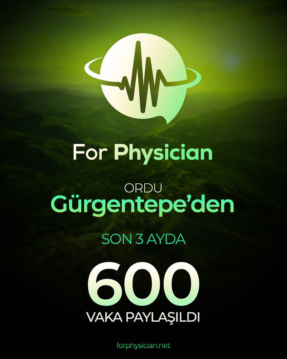 for_physician's tweet photo. 🌰 Gürgentepe… Ordu şehir merkezine yaklaşık 1 saat mesafede, 1.275 metre rakımlı bir yamaçta yer alıyor. Ordu–Sivas karayolu üzerinde, yaklaşık 15 bin kişilik nüfusa sahip.
🧑‍⚕️ Buradaki hekimler, son 3 ayda For Physician üzerinden 600 gerçek, anonim vaka paylaştı. https://t.co/rjVcK5vBdf