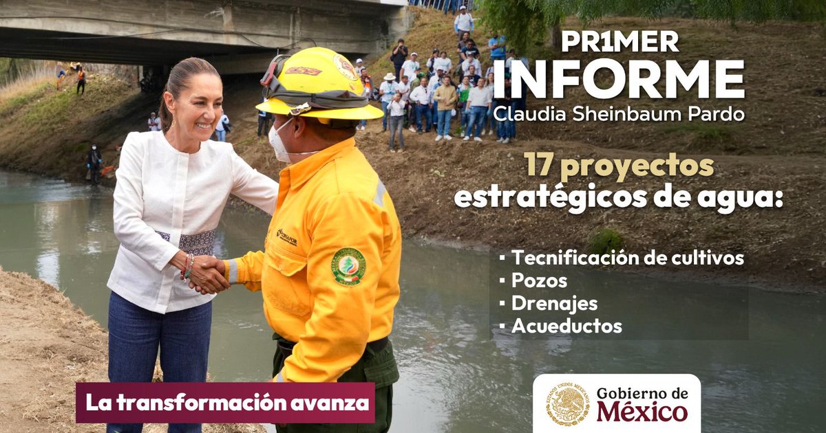 #LaTransformaciónAvanza 
#PrimerInforme