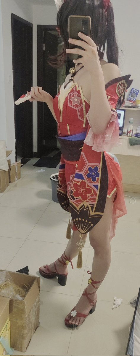 祝各位七夕节快乐，在七夕度过美妙愉快的一天哦～
#cosplay #男娘 #男の娘ᅠ #花火cos