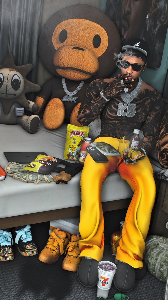 Bitetheselips23's tweet photo. 𝐖𝐡𝐞𝐧 𝐭𝐡𝐞 𝐛𝐫𝐨' 𝐜𝐨𝐦𝐞𝐬 𝐨𝐯𝐚 𝐲𝐤 𝐰𝐡𝐚𝐭 𝐭𝐢𝐦𝐞 𝐢𝐭 𝐢𝐬😤💨🍃 https://t.co/D8ezN3lmGV