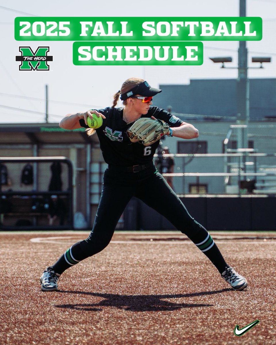 Our 2025 Fall Schedule! 🍁 🥎

🥎: bit.ly/MUSB25Fall

#WeAreMarshalll