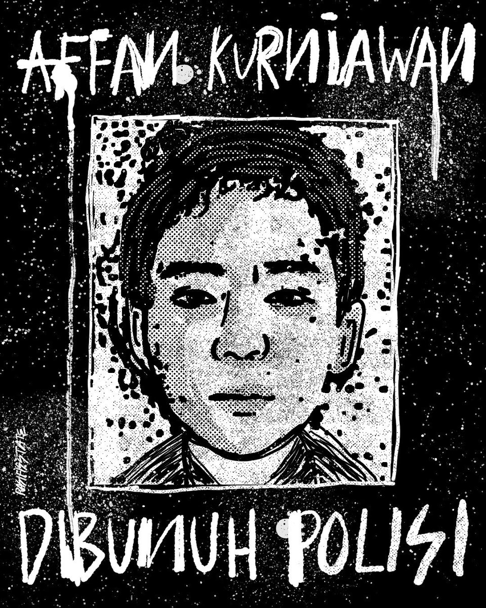 Selamat beristirahat martir, sudah waktunya perang di semua front, sekarang affan besok bisa siapapun.