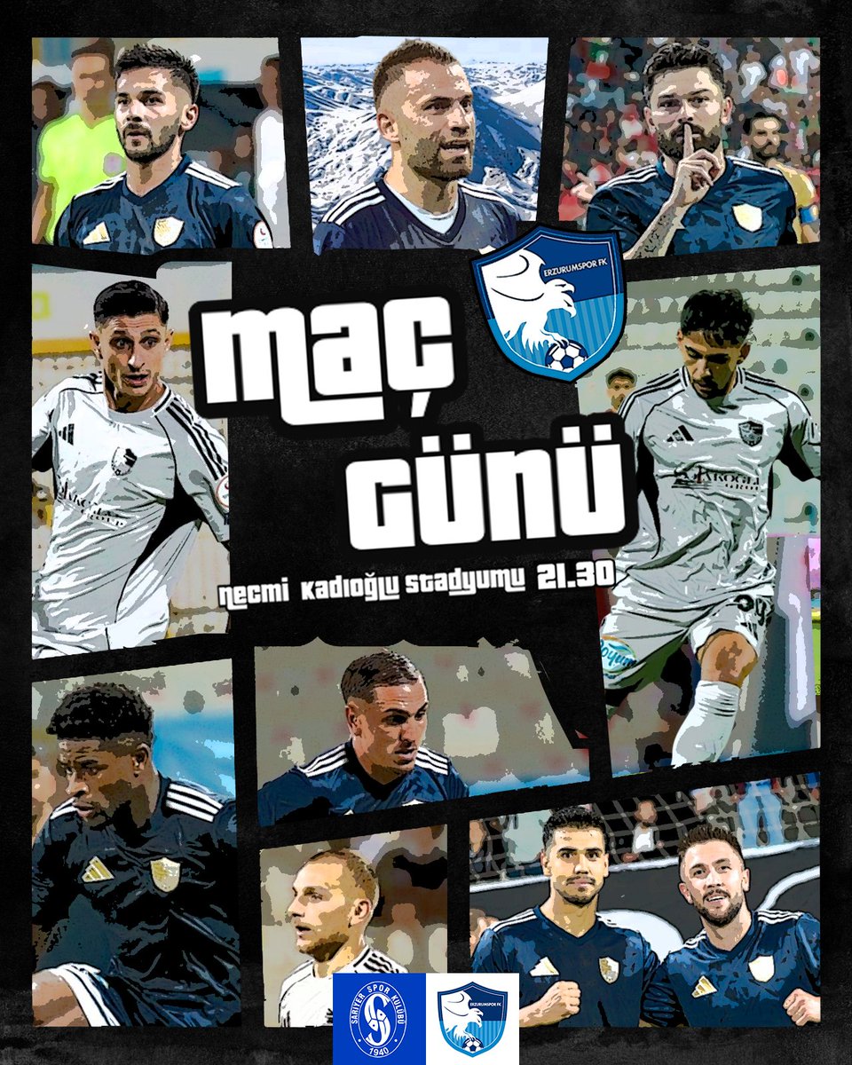 MATCHDAY

🏆 4. Hafta
🆚 Sarıyer SK
🗓️ 29.08.2025
🕰 21.30
🏟️ Necmi̇ Kadıoğlu Stadyumu
📲 #SARvERZ

#erzurumspor #Zaferiçin