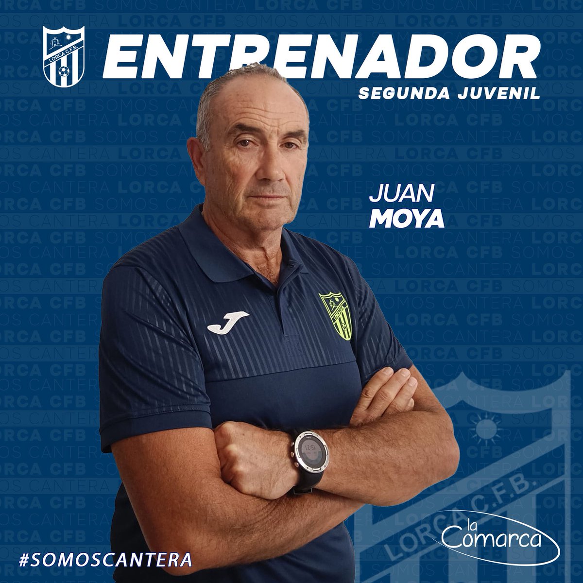 ENTRENADORES 🔊 | Juan Moya liderará el Segunda Juvenil 🤝🏼 

👉🏼 Es un lujo para el club incorporar a nuestro elenco de técnicos a Juan Moya uno de los  mejores jugadores de la historia de Lorca

#SomosCantera #LorcaCFB 🔵⚪️